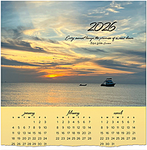 Sunset Calendar Card C2999U-AA